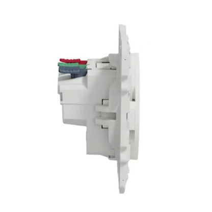 Schneider Electric - Odace 2011 - prise de courant 2P+T affleurante - blanc - Réf. Fab.: S520052