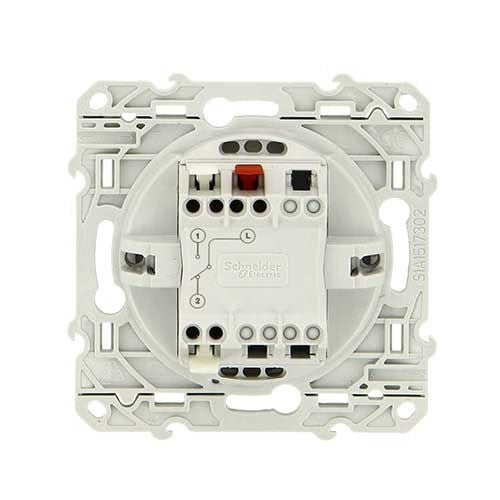Schneider Electric - Odace 2011 - va-et-vient - blanc - 10A - Réf. Fab.: S520204