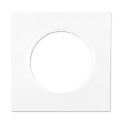 Schneider Electric - Odace 2011 Styl - plaque 1 poste blanc - Réf Fab.:  S520702