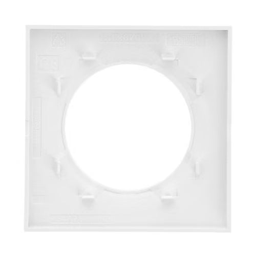 Schneider Electric - Odace 2011 Styl - plaque 1 poste blanc - Réf Fab.:  S520702