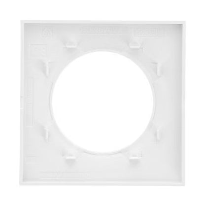 Schneider Electric - Odace 2011 Styl - plaque 1 poste blanc - Réf Fab.:  S520702