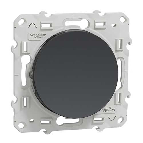 Schneider Electric - Odace 2011 - va-et-vient - anthracite - 10A - Réf. Fab.: S540204