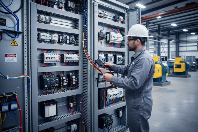 Tableau électrique industriel