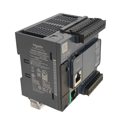 Schneider Electric - Modicon M221, contrôleur 16E/S relais, port Ethernet+série, 100/240VCA - Réf. Fab.: TM221CE16R