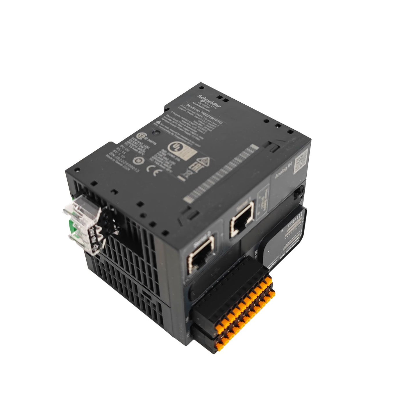 Schneider Electric - Modicon M221 Book, contrôleur 16E/S PNP, 2 ports série, 24VCC, ressort - Réf. fab.: TM221M16TG